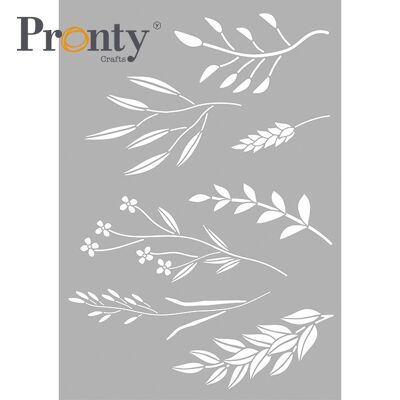 Pronty Crafts Pochoir Branches A4