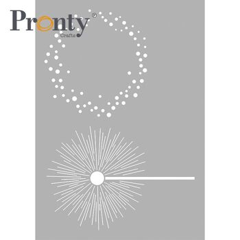 Pronty Crafts Pochoir Pissenlit 1 A4 1