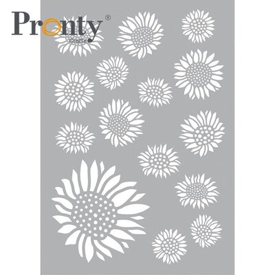 Pronty Crafts Stencil Girasoles A5