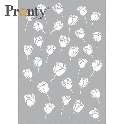 Pronty Crafts Stencil Stencil tulips A5