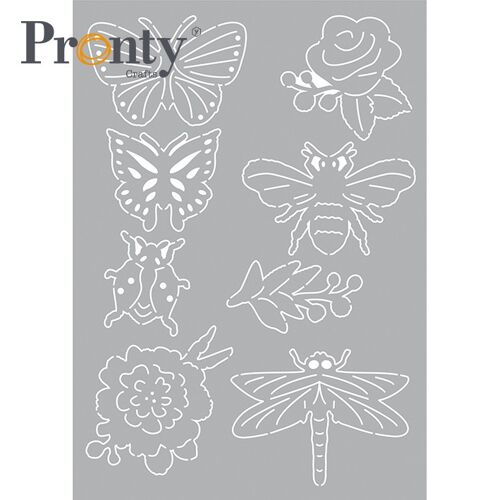 Pronty Crafts Stencil Insects A5