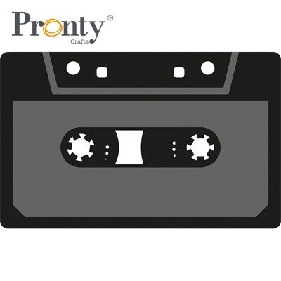 Pronty Crafts Foam stamps Cassette Tapes 110x69 mm