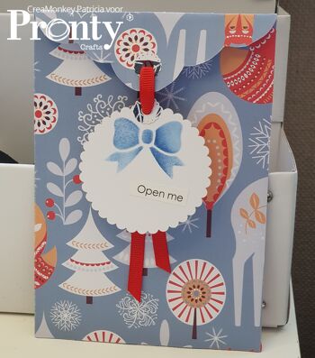 Enveloppe cadeau Pronty Crafts Noël A4 2