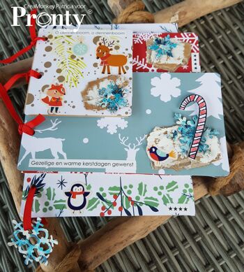Bordures de Noël Pronty Crafts A4 2