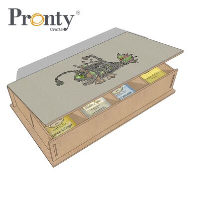 Pronty Crafts MDF Steampunk Teebox