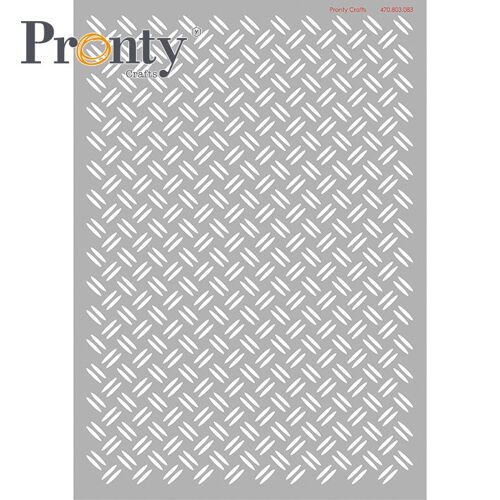 Pronty Crafts Stencil Checker plate A4