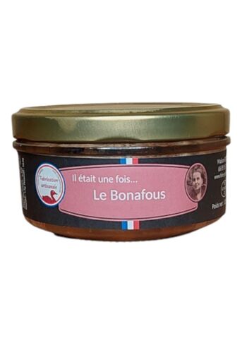 Pâté "Bonafous" pur porc 130g 2