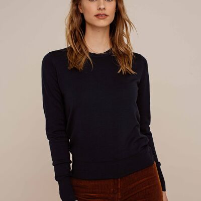 Alder knitted jumper - Navy