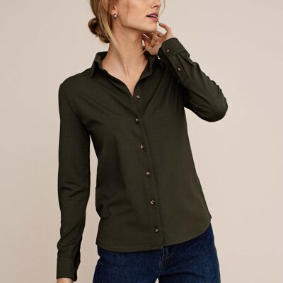 Blusa cedro - Verde oliva