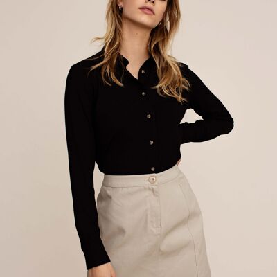 Blusa de cedro - Negro