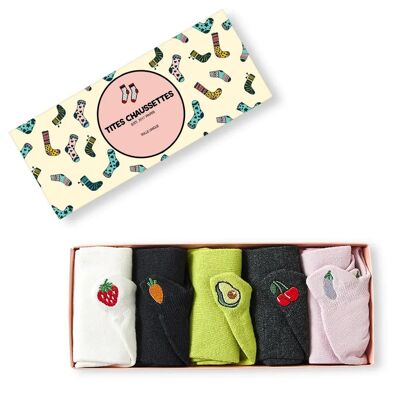 Bio-Zungensocken (Packung x5)