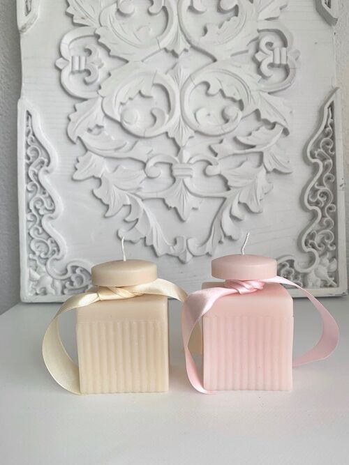 Fragrance candle 4 in cream