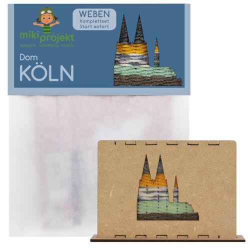 Bastelset Weben "Dom Köln"