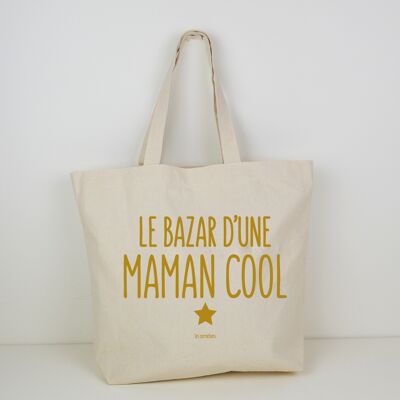 A cool mom's bazaar tote
