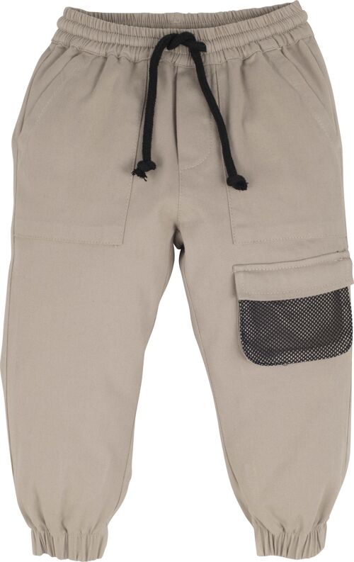 Jungen Cargo Hose, in Beige