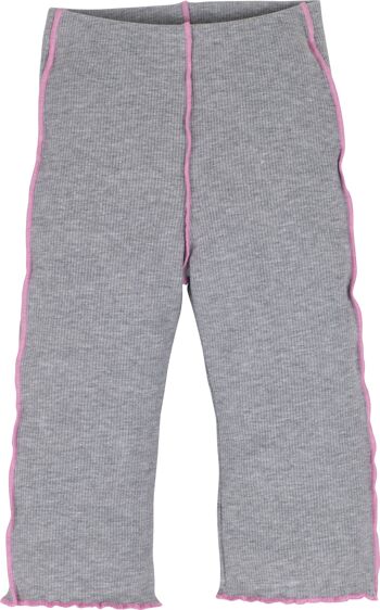 Pantalons de survêtement pour filles, en gris 1