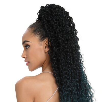 Bouncy curl easy to apply synthetic hair ponytail - colour 8