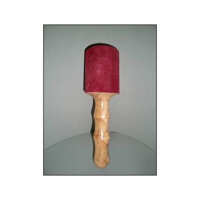 Stick per campane tibetane - Stop Stick - Rosso - 18 cm