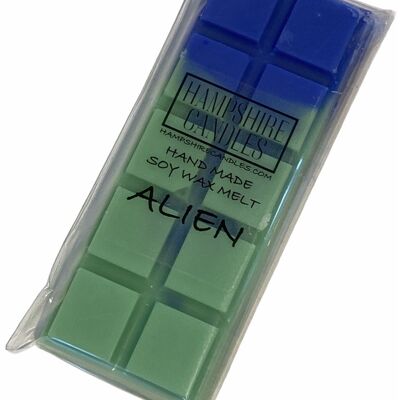 Alien Scented Wax Melt Snap Bar