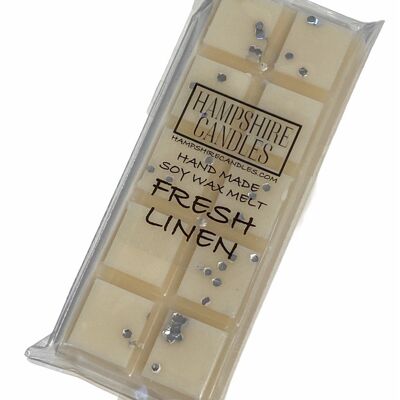 Fresh Linen Scented Wax Melt Snap Bar