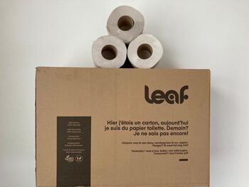 LEAF 40 papier toilette 100% recyclé en vrac 2