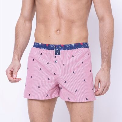 THE PIRATE II - FRENCH TOUCH COTTON BOXER - SIZE XS