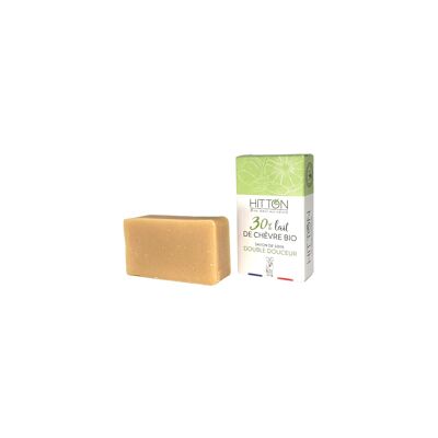 Organic goat's milk soap - Double softness