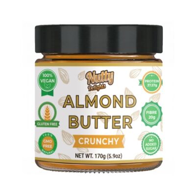Almond "Crunchy" Butter*