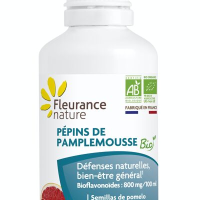 Pepins de pamplemousse bio