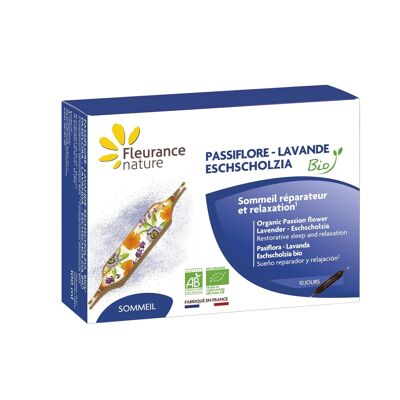 PASSIONFLOWER - LAVENDER - ORGANIC ESCHSCHOLZIA