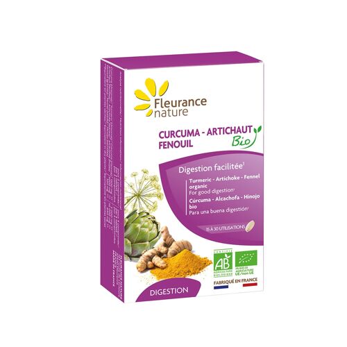 Curcuma - artichaut - fenouil bio