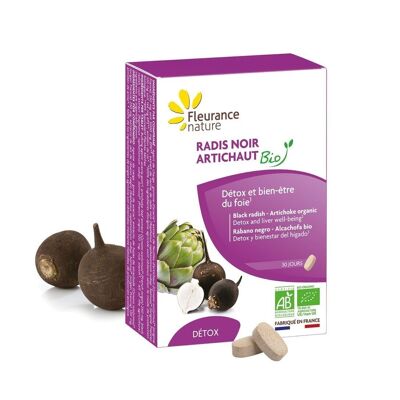 ORGANIC BLACK RADISH ARTICHOKE in tablets