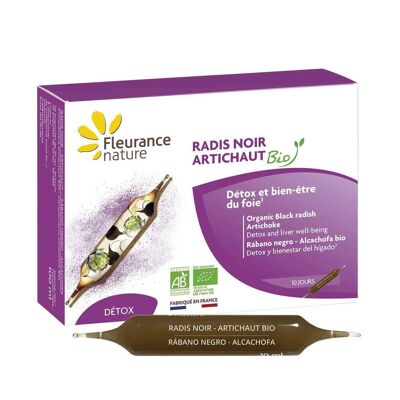 RADIS NOIR ARTICHAUT BIO en ampoules