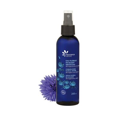 Eau florale de bleuet messicole bio