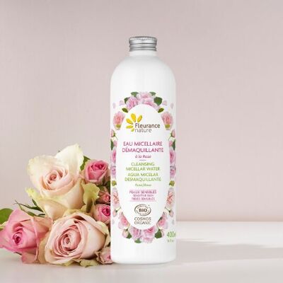 MICELLAR MAKE-UP REMOVER WATER 400ml ORGANIC ROSE