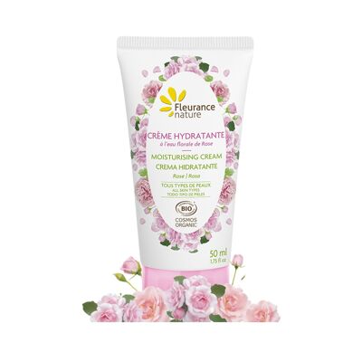 Creme hydratante a la rose bio