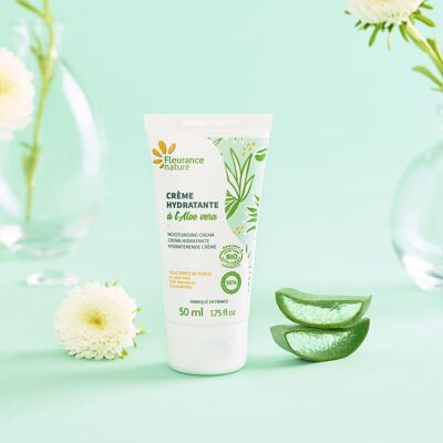 CREMA HIDRATANTE CON ALOE VERA ORGÁNICO - verano