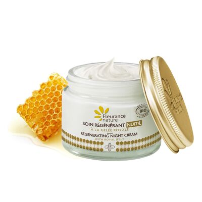 REGENERATING NIGHT CARE WITH ORGANIC ROYAL JELLY