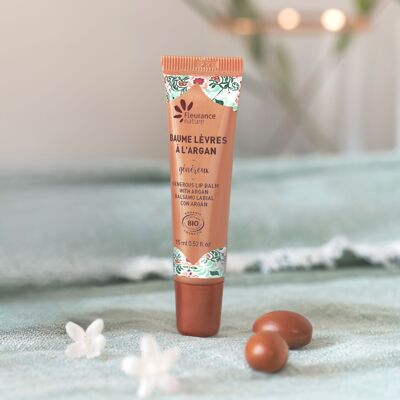 BAUME LEVRES GENEREUX A L'ARGAN BIO - été