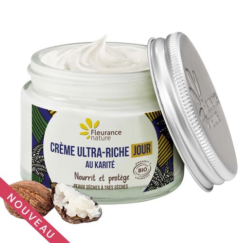 Creme de jour ultra riche au karite bio