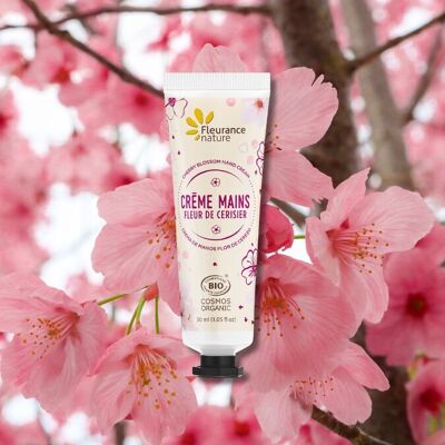 CREMA MANI - FIORI DI CILIEGIO BIOLOGICI