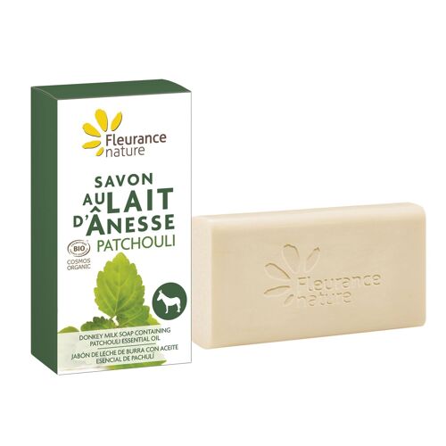 Savon lait anesse patchouli bio