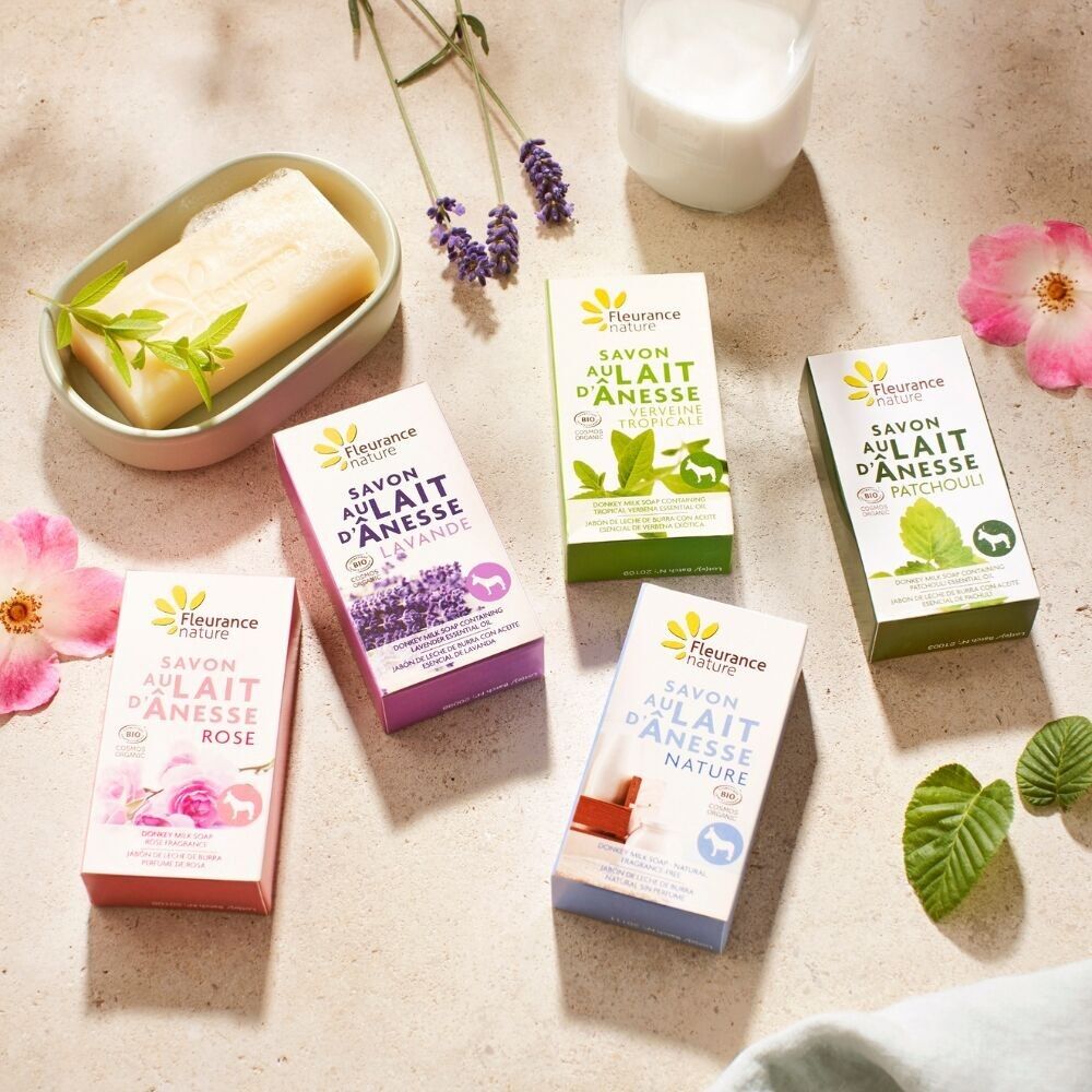 Box of 5 donkey milk soaps