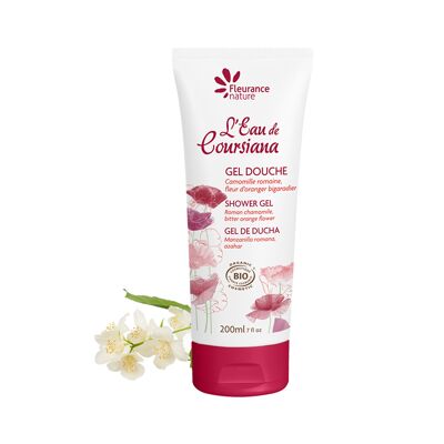 Gel de ducha perfumado agua de cursiana ecológica 200ml