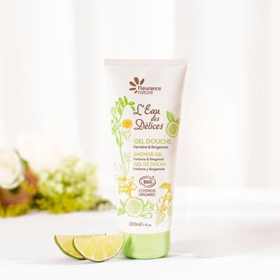 GEL DOUCHE EAU DELICES VERVEINE BERGAMOTE 200 ml