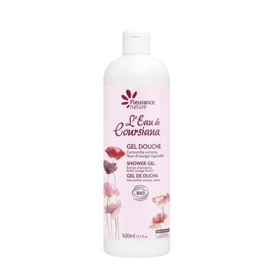 Shower gel perfumes organic coursiana water 500ml