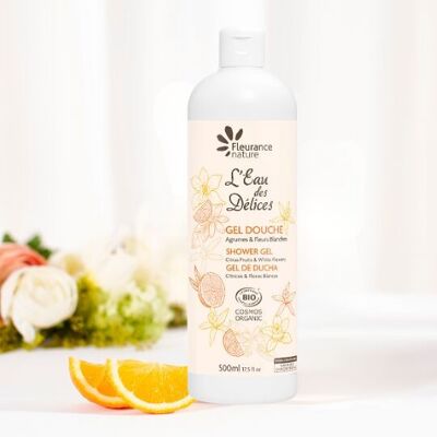 GEL DE DUCHA EAU DELICES CÍTRICOS FLORES BLANCAS 500 ml