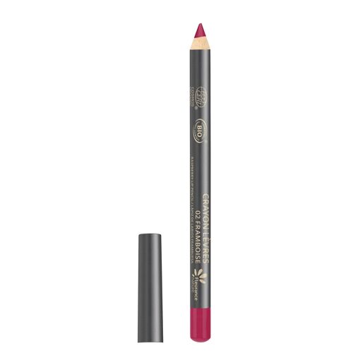 Crayon levres framboise bio