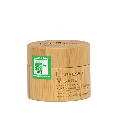 Espresso Visage crème de jour aux extraits de café bio 50 ml