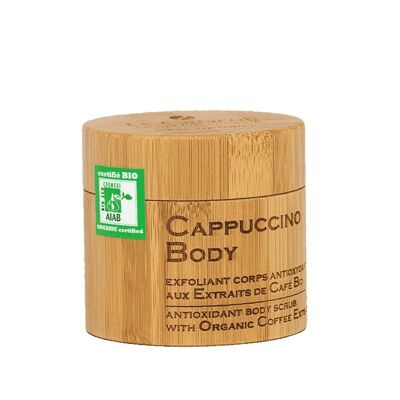 Cappuccino Body Peeling antioxidativer Körper mit Bio-Kaffeeextrakten 150 ml